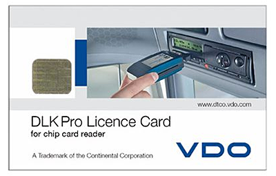 DLK Pro Licence Card